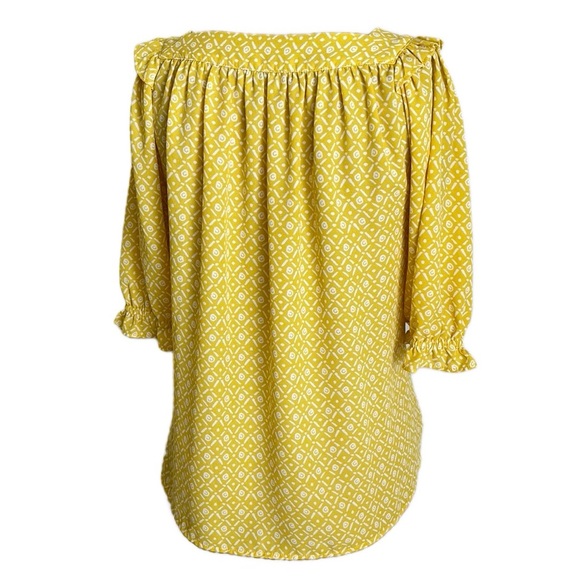 LOFT Outlet Square Neck Puff Sleeve Top - Picture 13 of 13